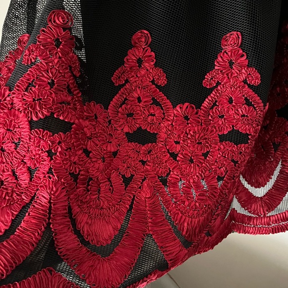 Black and Red Dress - Picture 6 of 10